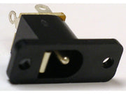 DC fatning - 5,5 x 2,0mm m. kontakt til kabinet