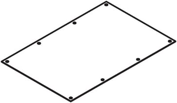 Dæksel glat DG2X3