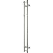 TVS model ELDO 2 i poleret stål. Størrelse 1400 x 140MM