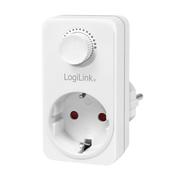 Netudtag m. lysdæmper - 1 x CEE/4, Maks. 400W