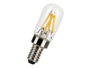 T20 LED filament pære - 240V 2,5W klar, Dæmpbar, E12 (2700K)