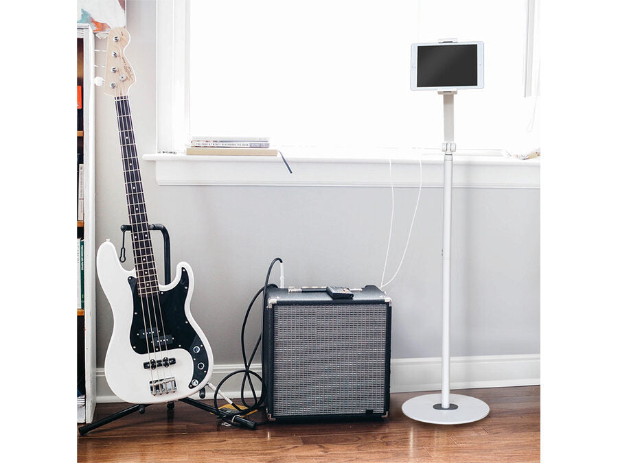 Gulvstander til smart-enheder - 4,7-12,9" Hvid