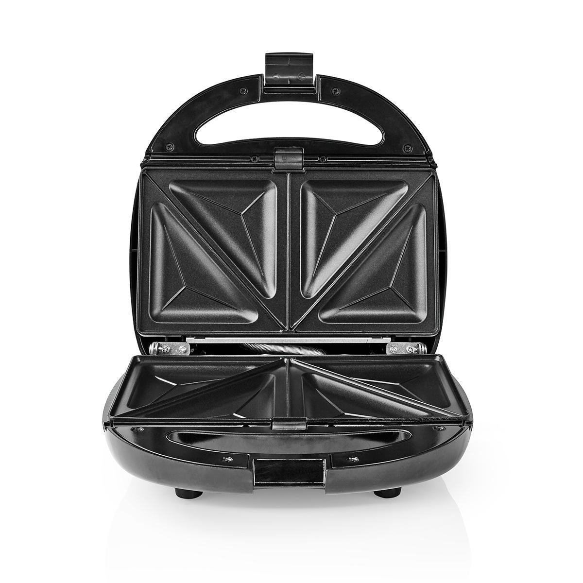 Multigrill - Sandwich/Vaffel/Grill, 800W, Sort