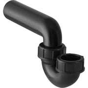 50 x 50 mm P-vandlås sort PEH Geberit