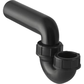50 x 50 mm P-vandlås sort PEH Geberit