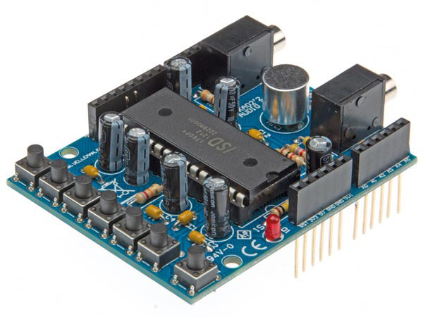 VMA02 Audio shield til Arduino (færdigsamlet)
