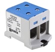 OTL-isoleret universal klemme aluminium/kobber 2*(25-150) mm2 blå