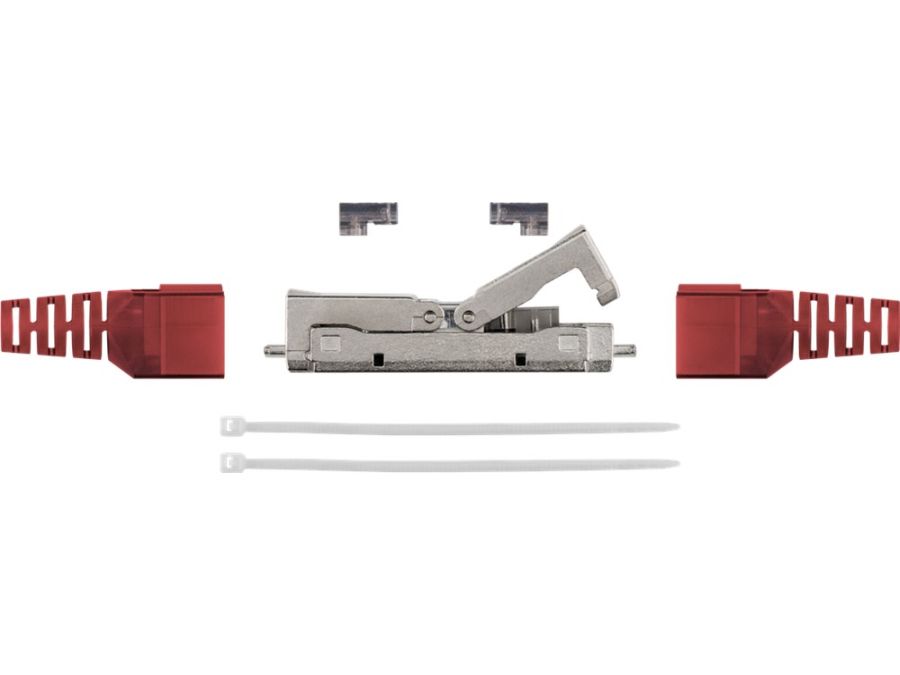 CAT6 kabelsamler - Skærmet, værktøjsfri