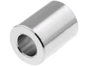 M5 afstandsstykke u. gevind - L30mm, Forniklet messing