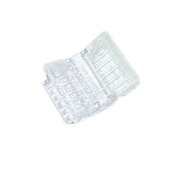LED strip samler til 10mm RGB+W COB med IP20 beskyttelse og understøttelse af 5V-24V spænding