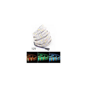RGB+WW LED-strips - 5m, IP65, 60 LED pr. meter, 12V (12W/m)