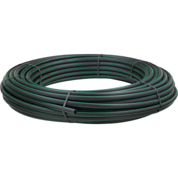 Uponor 40 mm SDR11 PE-kabelrør, glat/glat, 100 m, sort/grøn