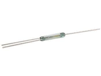 REED sensorkontakt - 1 x omskifter, 10W (0,5A) Ø2,54x14mm