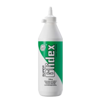 Super Glidex silikonebaseret glidemiddel i flaske, 750 g