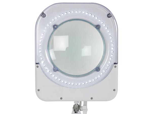 LED luplampe (5 dioptri) - 6W, 64 hvide LED