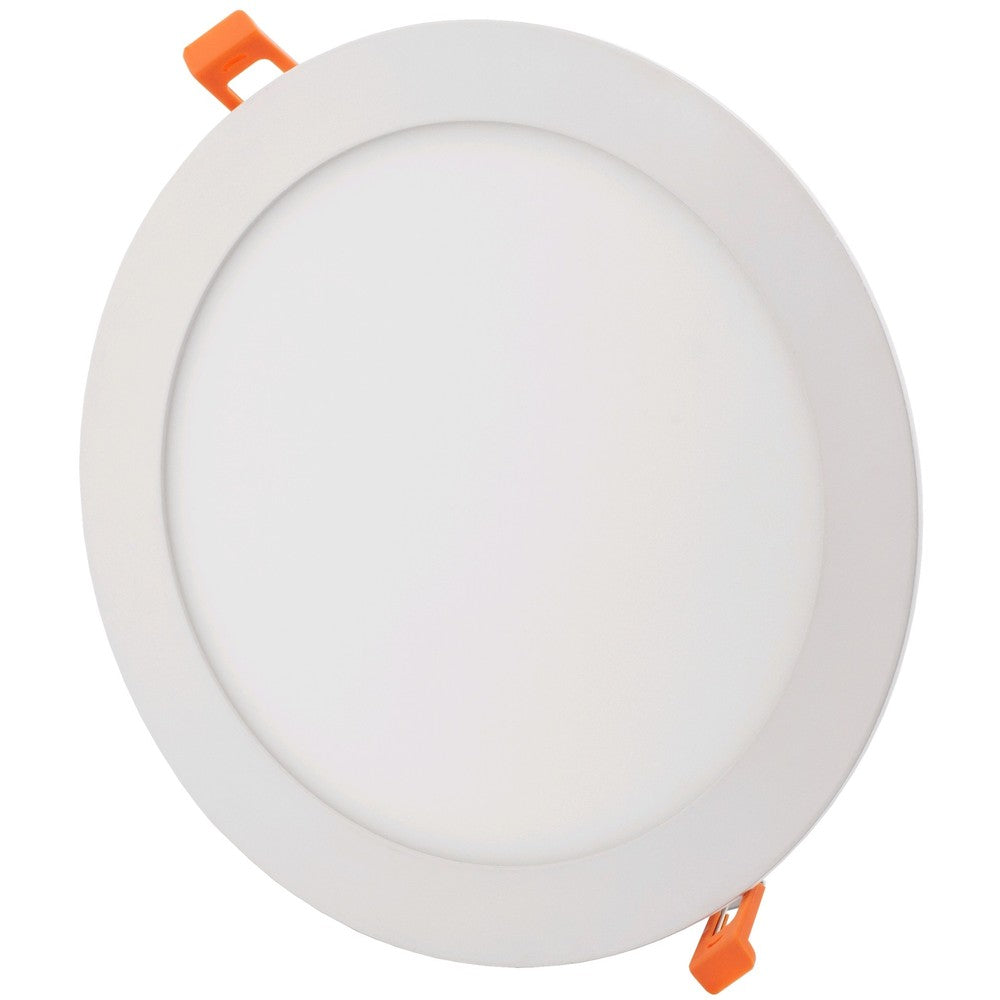 24W LED indbygningspanel - Ø28 cm hul, Ø29,6 cm mål, 230V, 1990lm, RA80