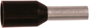 Isoleret ABIKO terminalrør KA1,5-8ETD 1,5mm2 L8 Sort