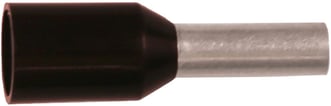 Isoleret ABIKO terminalrør KA1,5-8ETD 1,5mm2 L8 Sort