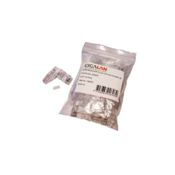 Modular Plug UTP KAT.6 AWG28 stiv/flex leder med tylle til ZONE