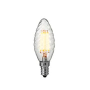 Pære LED 3W Kerte Snoet Klar - 220 Lumen - K2200
