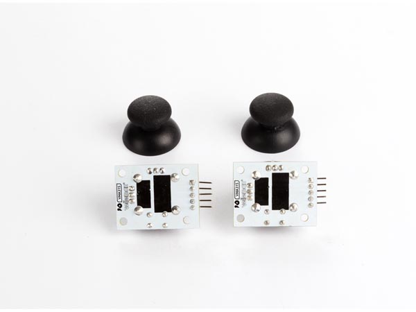 XY joystick modul til Arduino® (2 stk.)