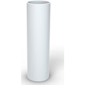 Plastmuffe 12 mm, halogenfri, hvid