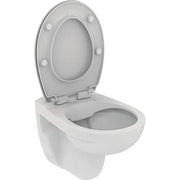 IS Eurovit væghængt toilet Rimless inkl. softclose sæde SWH