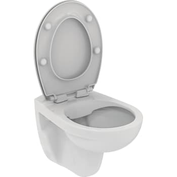 IS Eurovit væghængt toilet Rimless inkl. softclose sæde SWH