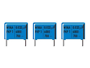 FKP1 polypropylen kondensator - 1nF (1000pF) 2000V 15mm