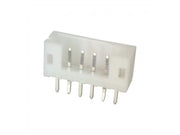 Ledning-til-print fatning - JST PH, 6pol, 2mm benafst.