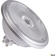 QPAR111 GU10, LED-lyskilde sølv 12,5W 3000K CRI90 60°
