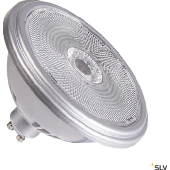 QPAR111 GU10, LED-lyskilde sølv 12,5W 3000K CRI90 60°