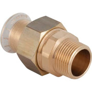 22 mm x 3/4" Forskruning CU muffe/nippel Mapress