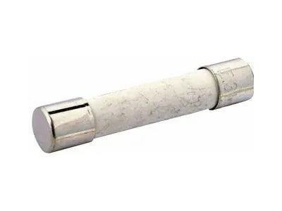 Sikring - Ø6,3x32mm, 3A Træg, 250V, Keramisk