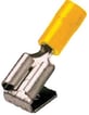Isoleret spademuffe med afgrener rød 6,3x0,8 0,5-1mm2