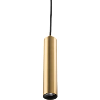 ZIP TUBE PENDANT MICRO BRASS 3000K
