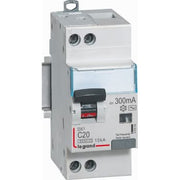 DX3 RCBO kombiafbryder C10 1pol+N 300mA type-F 2M 6000/6KA