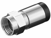 F stik - Kompression til RG6, HF-tæt (Ø7mm)
