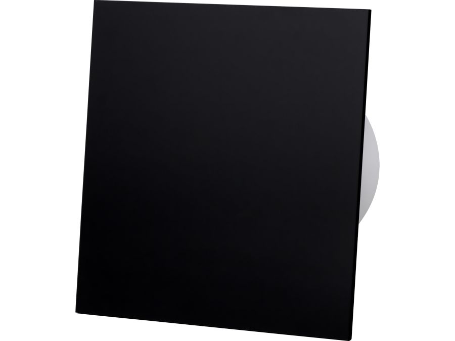 Plexiglas panel til dRim ventilator - Sort