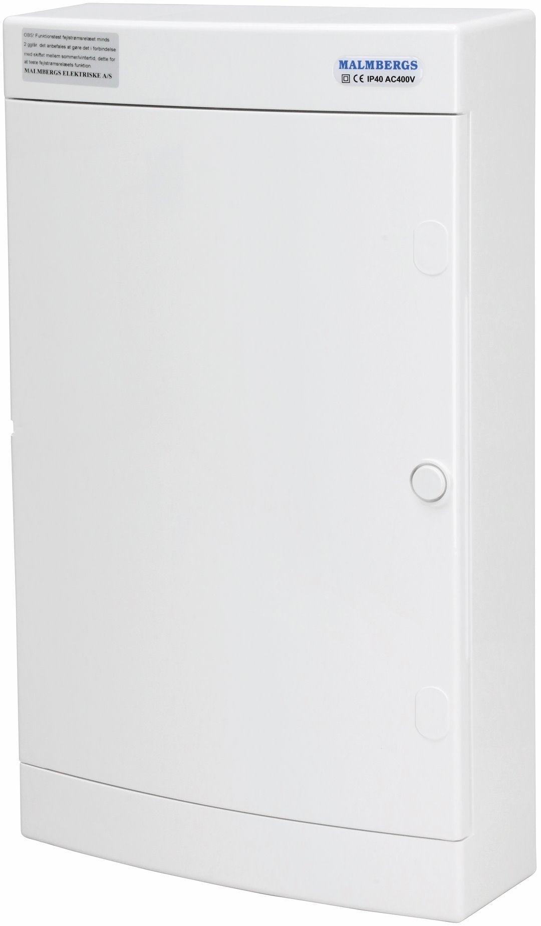 Færdigmonteret gruppetavle – 2x16A 3P+N + 2x10A 3P+N + 4x10A 1P+N + Transient