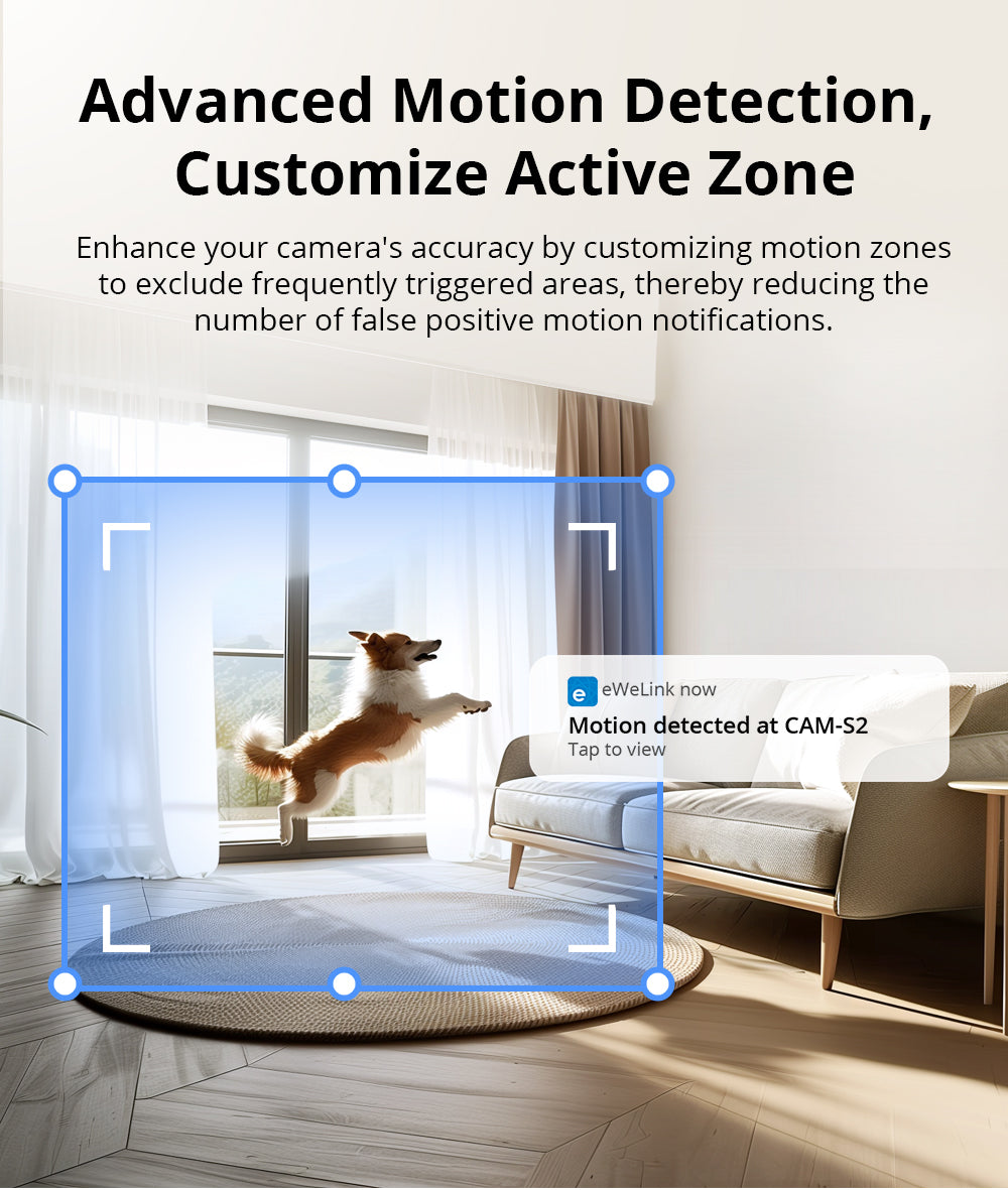 Wi-Fi AI slim overvågningskamera (2nd gen.) - 1080p