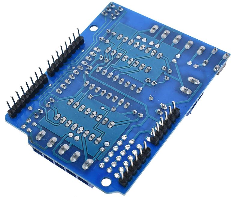 Motor/Stepper/Servo Shield til Arduino® - v1.0 (L293D)