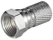 F hun - HQ Twist-on til RG6 (Ø7,3mm)