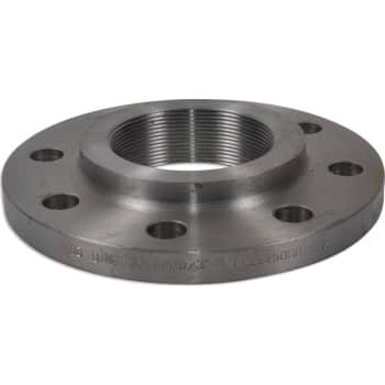3" Sort flange med gevind DIN2566