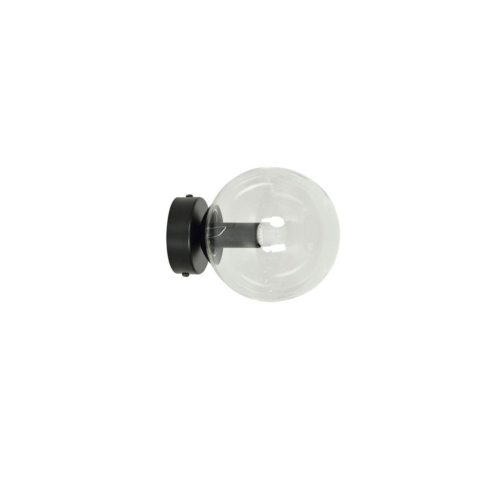 Rossi K1 Transparent Pendellampe Ø14 cm - E14, 230V, Max 10W (Lyskilde ikke inkluderet)