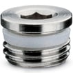 BSP adaptor-male plug-1/4 thread -PTFE seal S2610 1/4 PIPE FITTING SPRINT