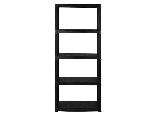 DIY plastreol med 5 hylder - 70 x 30 x 175,5 cm