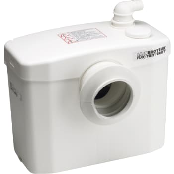 saniflo afløbspumpe silence for toilet - b: 330 h: 263 d: 163 mm