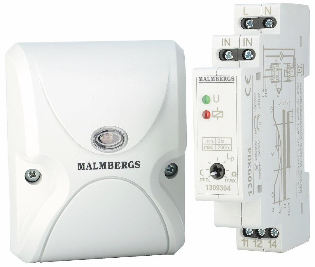 SKUMRINGSRELÆ VÆGGSENSOR