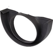 Plastmo endebund 10" med Ø75mm hul, grafit